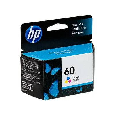 Cartucho Hp Num 60 Tricolor 4ml Cc643wl | Envío gratis