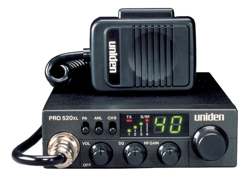 Uniden 40-channel Compact Mobile Cb Radio Con Pa