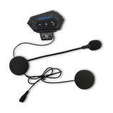 Bluetooth Con Micrófono Para Casco Moto Intercomunicador