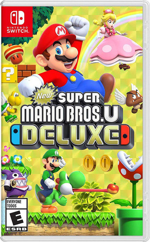 Nintendo Switch Super Mario Bros. U Deluxe - Jogo Em Grupo
