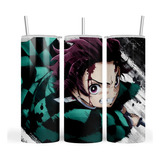 Termo Skinny Starbucks Anime Demon Slayer Kimetsu Tanjiro Ca