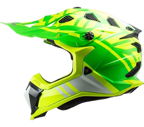 Casco Moto Mx Ls2 700 Subverter Evo Motocross Kevlar Mdelta