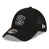 Gorra Chicago White Sox 39thirty Cerrada Negra New Era