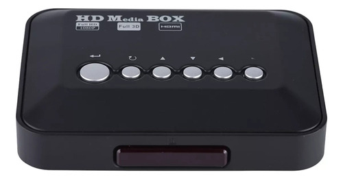 Caixa De Reprodutor De Mídia De Áudio E Vídeo Hdmi 1080p Com