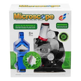 Kit Microscopio Led Niños 100x 400x Y 1200x Regalo Navidad