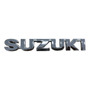 Emblema Letra Logo Suzuki Cromado Trasero Suzuki Samurai