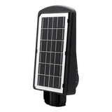 Lampara De Exterior Solar Led 30w Sensor De Luz Y Soporte