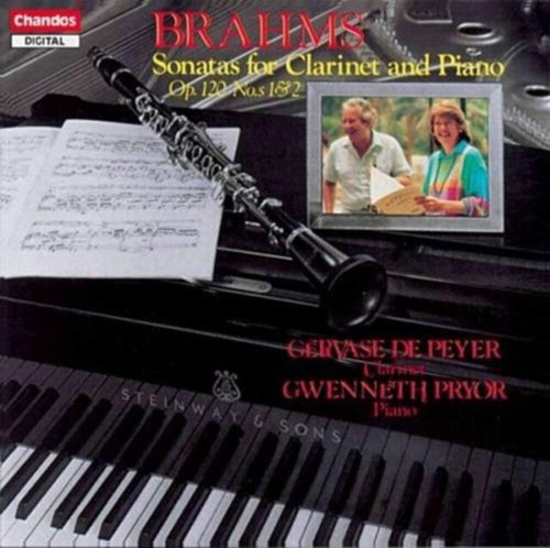 Cd: Brahms / De Peyer / Pryor Clarinete Sonatas 1 E 2 Cd