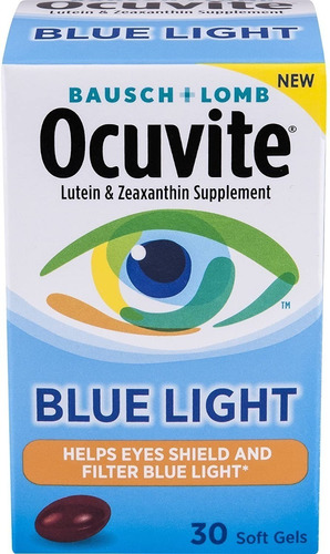 Bausch + Lomb Ocuvite, Luteína 25 Mg, 30 Cápsulas Blandas