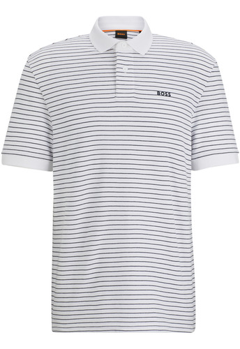 Polo Boss Para Hombre Corte Relaxed Fit En Piqué De Algodón