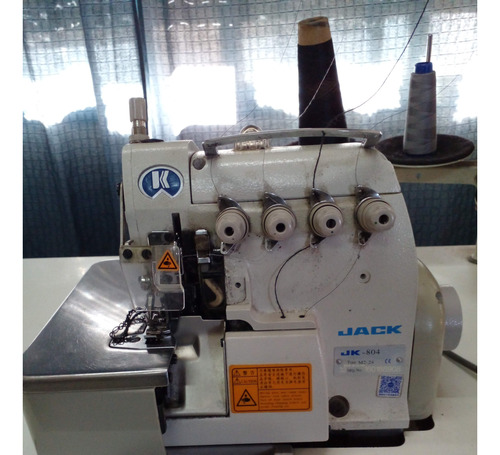 Máquina De Coser Industrial Jack 804d Blanca 220v