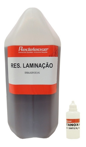 Resina Poliester Ortoftálica P/ Laminação C Catalisador 5 Kg