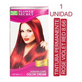 Tintura Permanente Color Rose Violet Red 8.66 Flower Secret