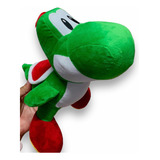 Mario Bros Yoshi Dinosaurio Peluche Suave 30 X 20 Cm.