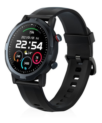 Reloj Inteligente Smartwatch Bluetooth Haylou Rt Ls05s Color De La Caja Negro