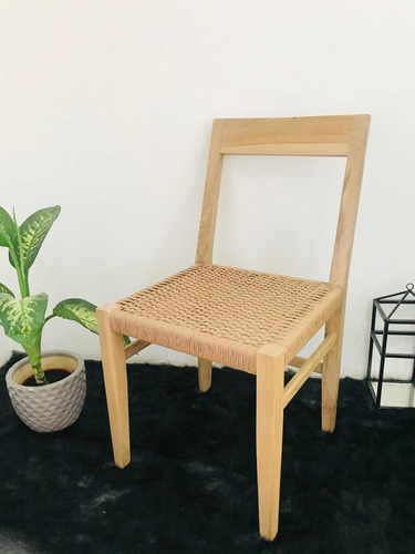 Silla De Petiribi Tejidas Con Hilo Craft