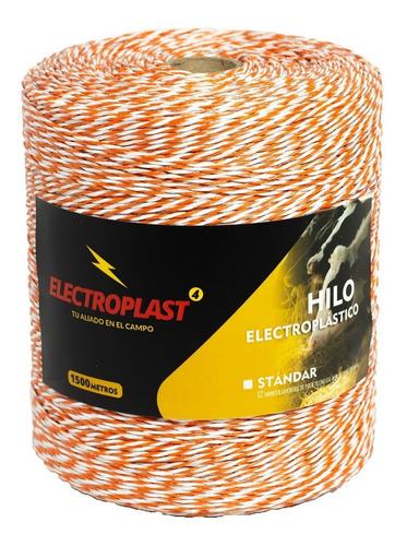 Hilo Boyero Electrico Electroplast® 1500 Metros Standard 4h