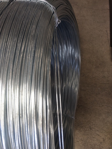 Alambre Galvanizado Cal. 10.5 Rollo De 10kg