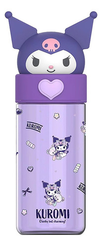 Botella Agua Vaso Plastico Cabeza Cantimplora Sanrio Kitty