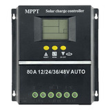 Controlador Solar Mppt Pantalla Lcd Batería Litio Plomo