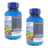 Magnesio Quelado 240 Capsulas 2 Frascos  Softgel