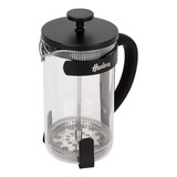 Cafetera Hudson Prensa Francesa Embolo Manual Negra 600 Ml