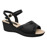 Sandália Feminina Piccadilly Anabela 540337