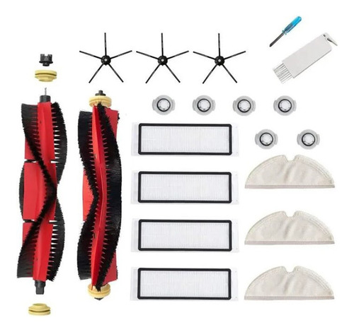 19pcs Vacuum Cleaner Repair Parts Accs Set For Roborock S6