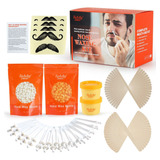 Depilação Wax Suit Wax Beard Microwave Guards Sticks Set