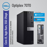 Dell Optiplex 7070 Corei5 9a Gen / 16gb / 256gb Ssd