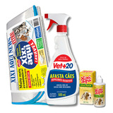 Kit Sanitario Para Cães Repelente +atrente +tapete Lavavel