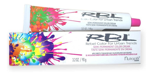 Tinte De Colores Fantasía  Para Cabello Rbl 