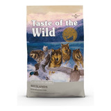 Alimento Taste Of The Wild Wetlands Canine Para Perro Adulto Todos Los Tamaños Sabor Pato Asado En Bolsa De 2.2kg