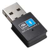 Adaptador Usb Wifi 2.4ghz +bluetooth 4.2 Ideal Pc Escritorio