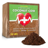 10 Lb De Coco Coir Orgánico Para Plantas: Sustrato, Mulch Y 