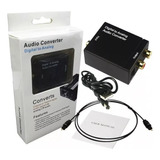 Convertidor Audio Digital / Coaxial A Analógico Rca L/r