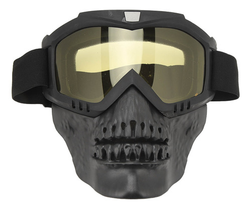 Capacete De Motocicleta Skull Goggles Dirt Bike Motorcycle