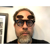 Óculos De Sol Da Moda Retrô Professor Pardal Lentes Rodadas