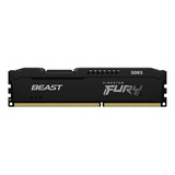 Memoria Ram Kingston Fury Beast Black Ddr3 4gb 1600mt/s Dimm