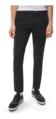 Pantalón Fit Skinny De Gabardina Con Stretch C&a De Hombre