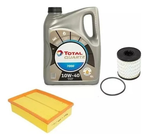 Kit 2 Filtros + Aceite 7000 4l Peugeot 307 308 408 C4 2.0 N