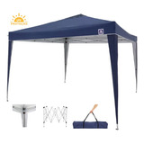 Tenda Gazebo Sanfonado Articulada 3x3 Aluminio,fps100 Azul