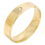 Aliança Ouro 18k 750 5mm 3gr Brilhante Casamento Unidade