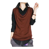 Sueter Mujer Ligero Dama Blusa Manga Larga Sueteres Sweaters