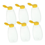 Conjunto De 6 Botellas De Miel Reutilizables Para Almacenami