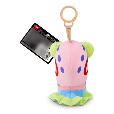 Llavero De Peluche Fuggler De Bob Esponja Rosa