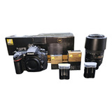 Nikon D7200 + Lente 18-140 + 2 Baterias + 4 Filtros 