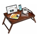 Mesa Desayuno Bandeja De Cama Rossie Home Media Con Soporte 