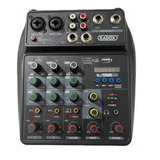 Mezcladora De Audio 4 Canales Bluetooth 012-419 Radox