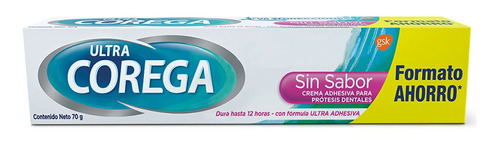 Pack Adhesivo Prótesis Dentales Ultra Corega Crema 70gr 3u